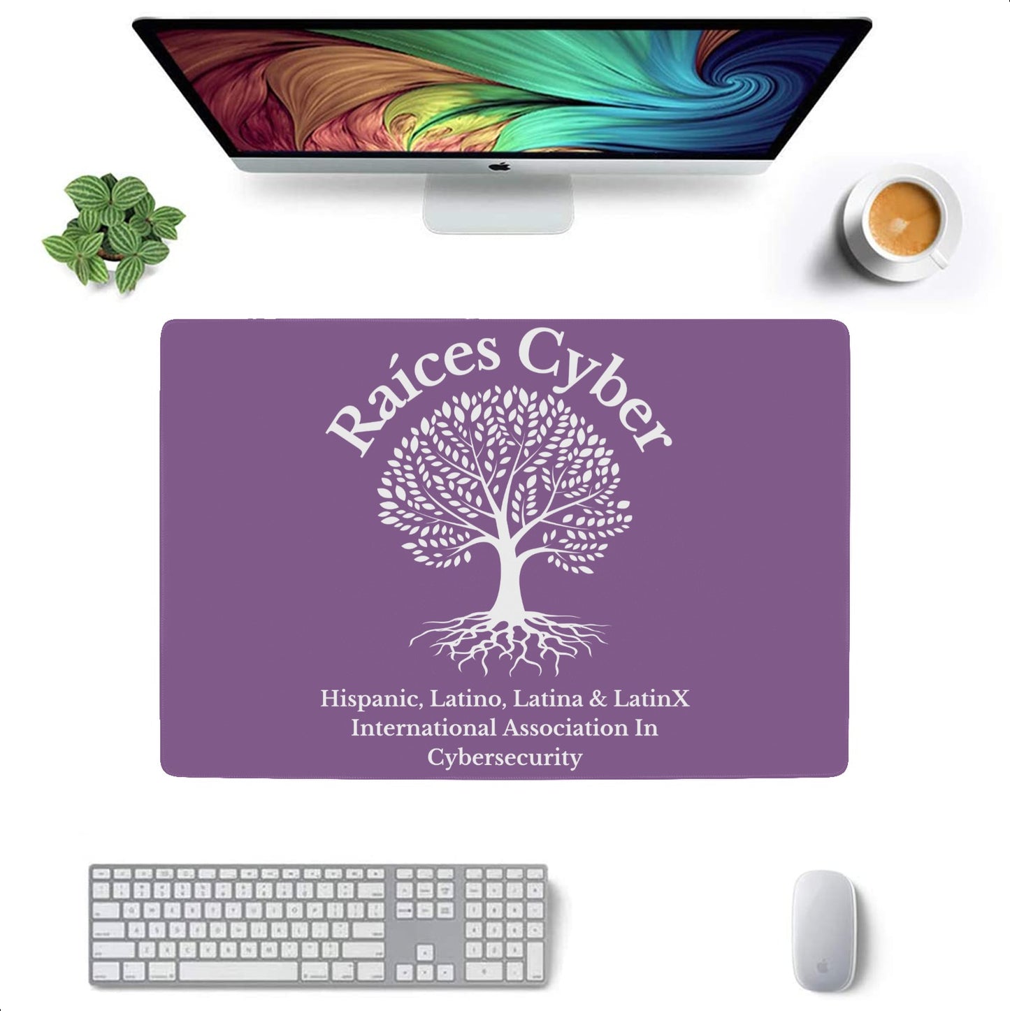 Raices Cybermp1(1) Rectangle Mousepad 23.6"x16"