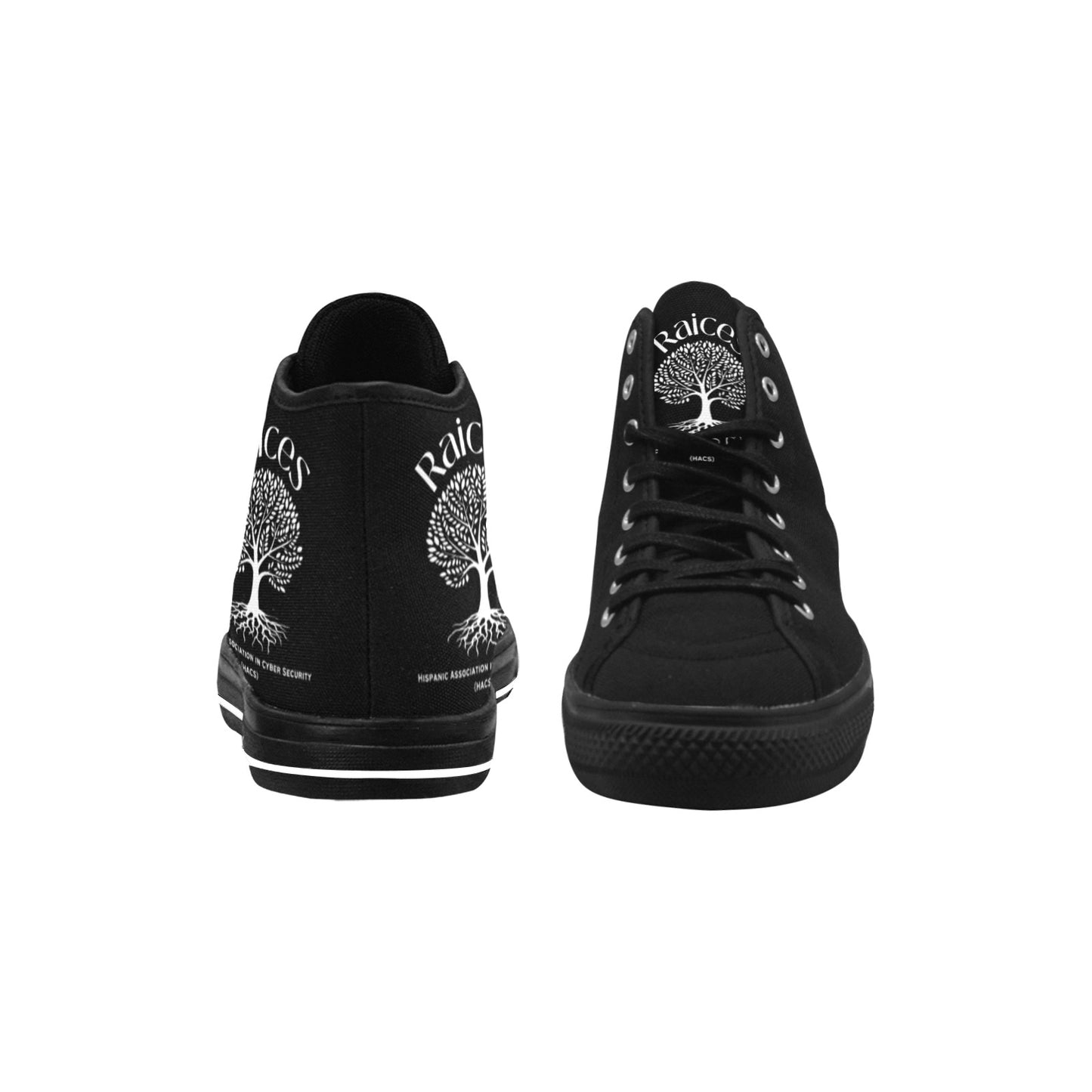 Raices High Tops Vancouver High Top Canvas Women's Shoes (Model1013-1)