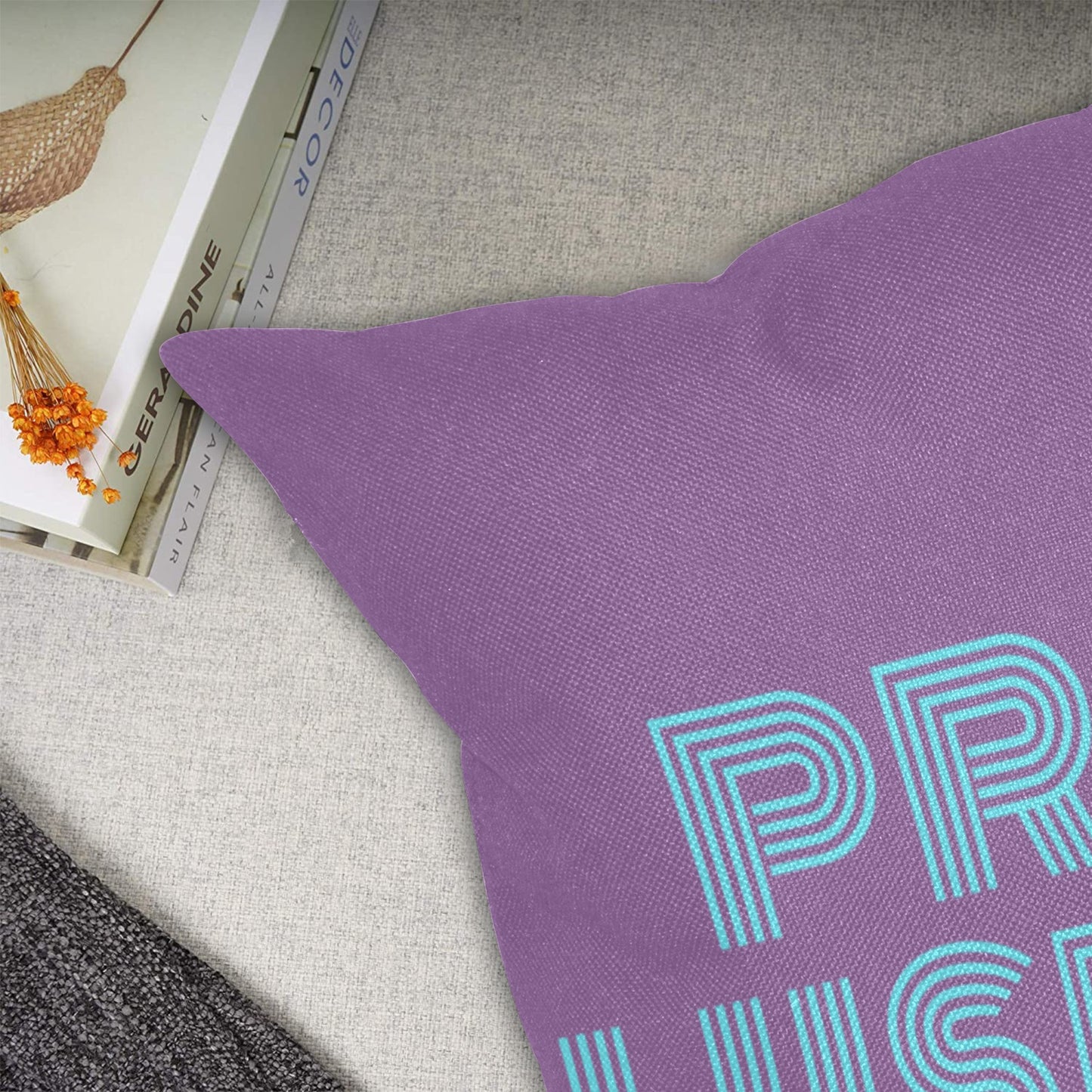 Proud Hispanic Linen Zippered Pillowcase 18" x 18"(One Side & Pack of 2)