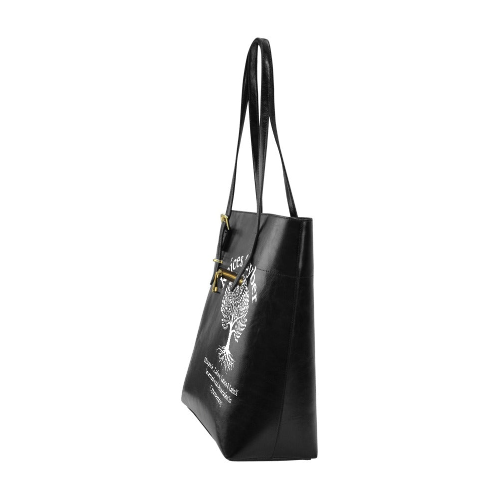 Raices Black Tote Bag Euramerican Tote Bag
