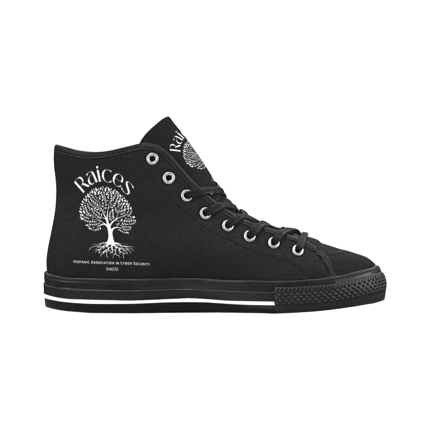 Raices High Tops Vancouver High Top Canvas Women's Shoes (Model1013-1)