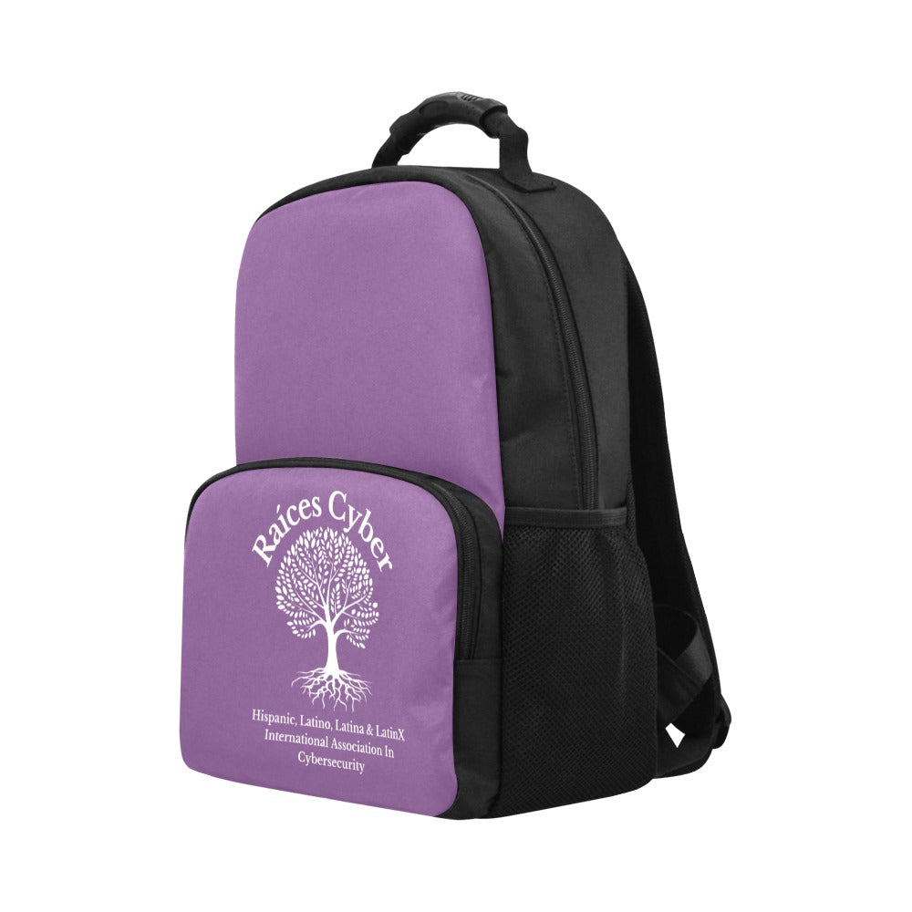 Raices Purple Laptop Backpack