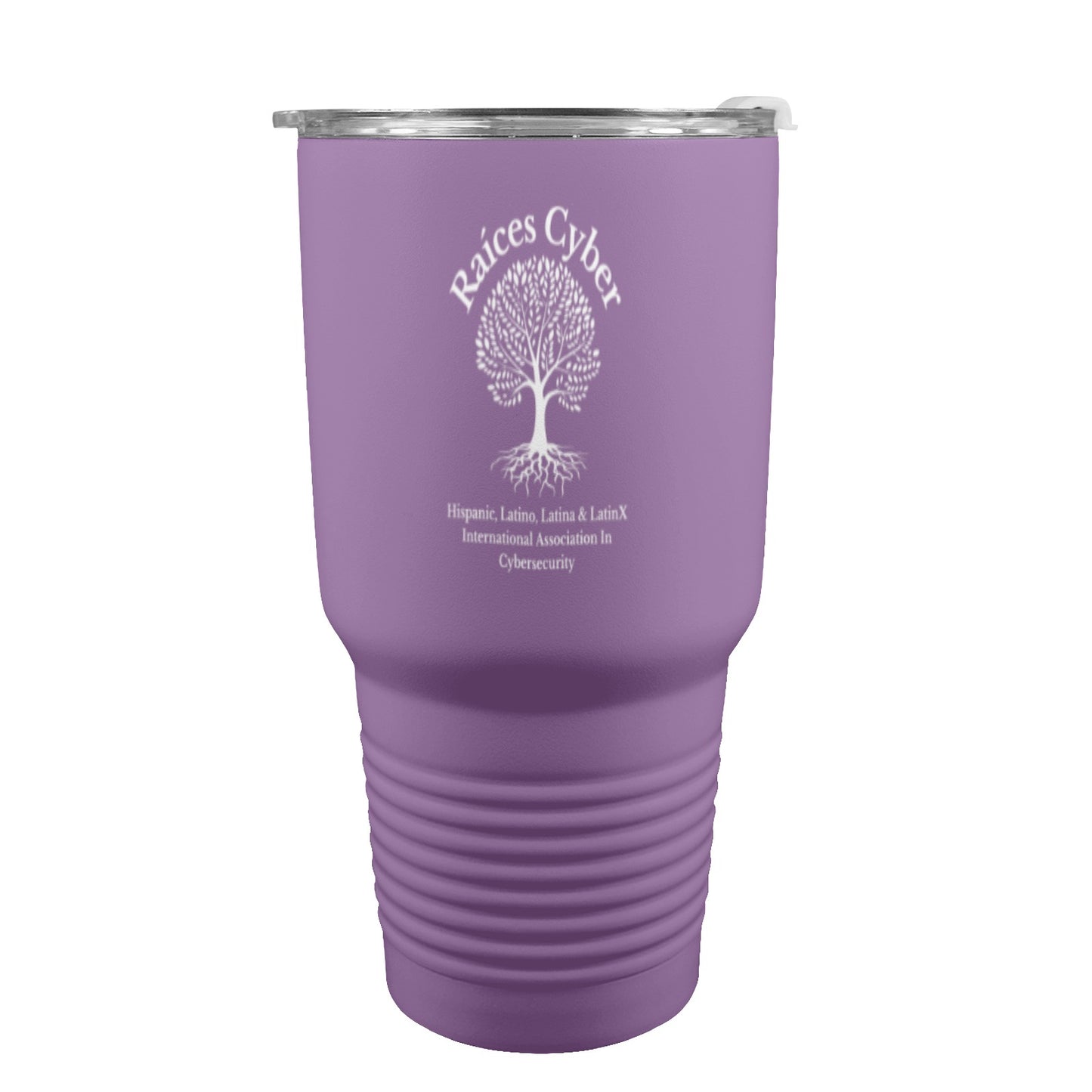 Raices Purple Tumbler Insulated Stainless Steel Tumbler (30oz ）