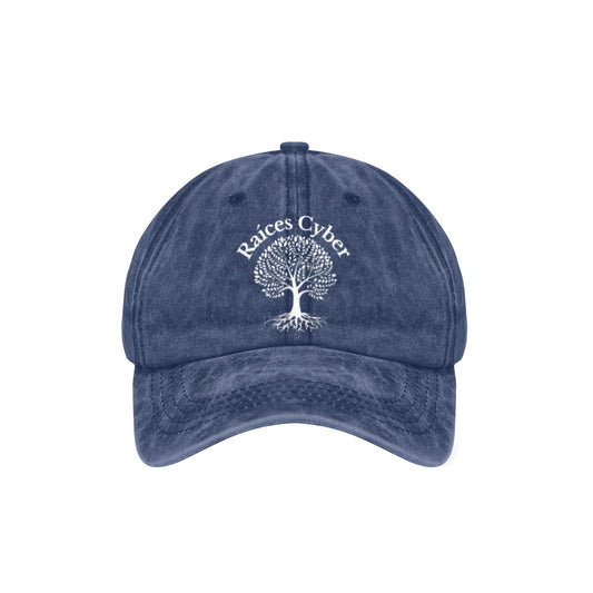 Raices Cyber Logo Denim Cap