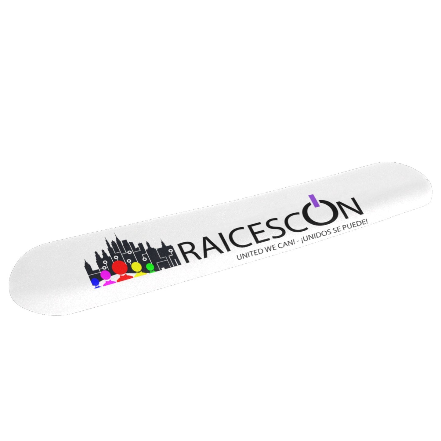 RaicesCon23 Custom Keyboard Wrist Rest