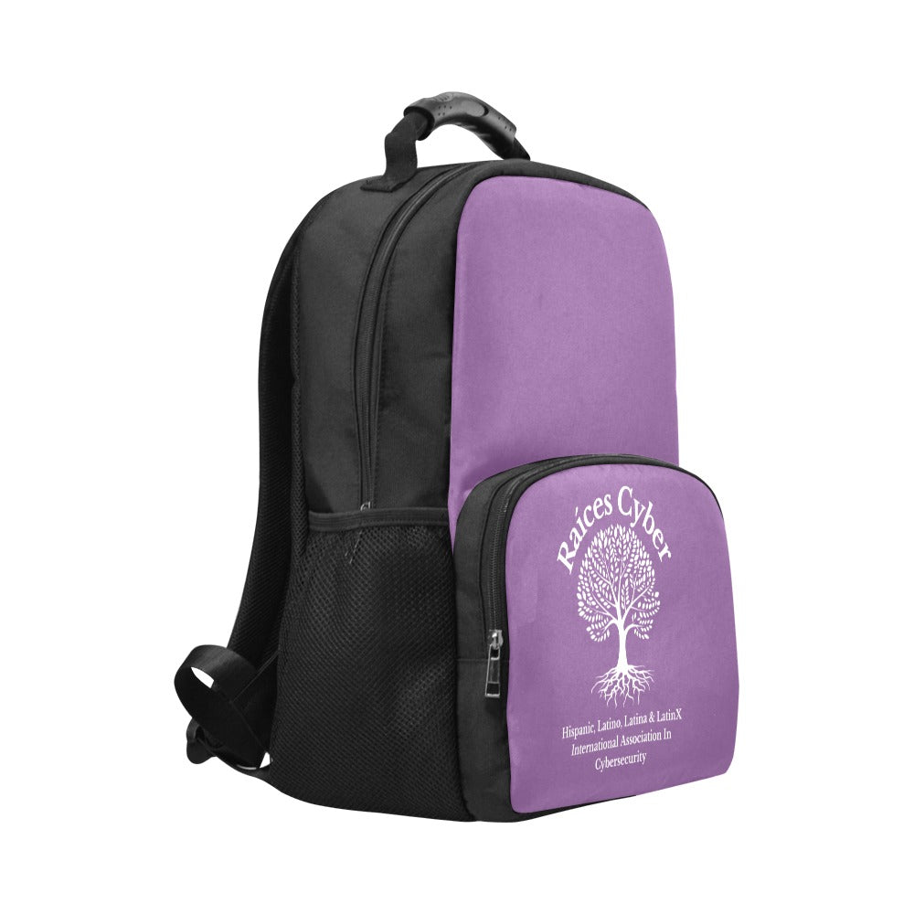 Raices Purple Laptop Backpack