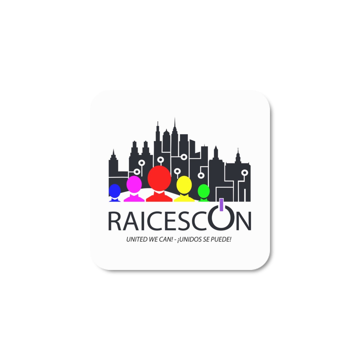 RaicesCon Magnet Custom Fridge Magnets(3.54" x 3.54")