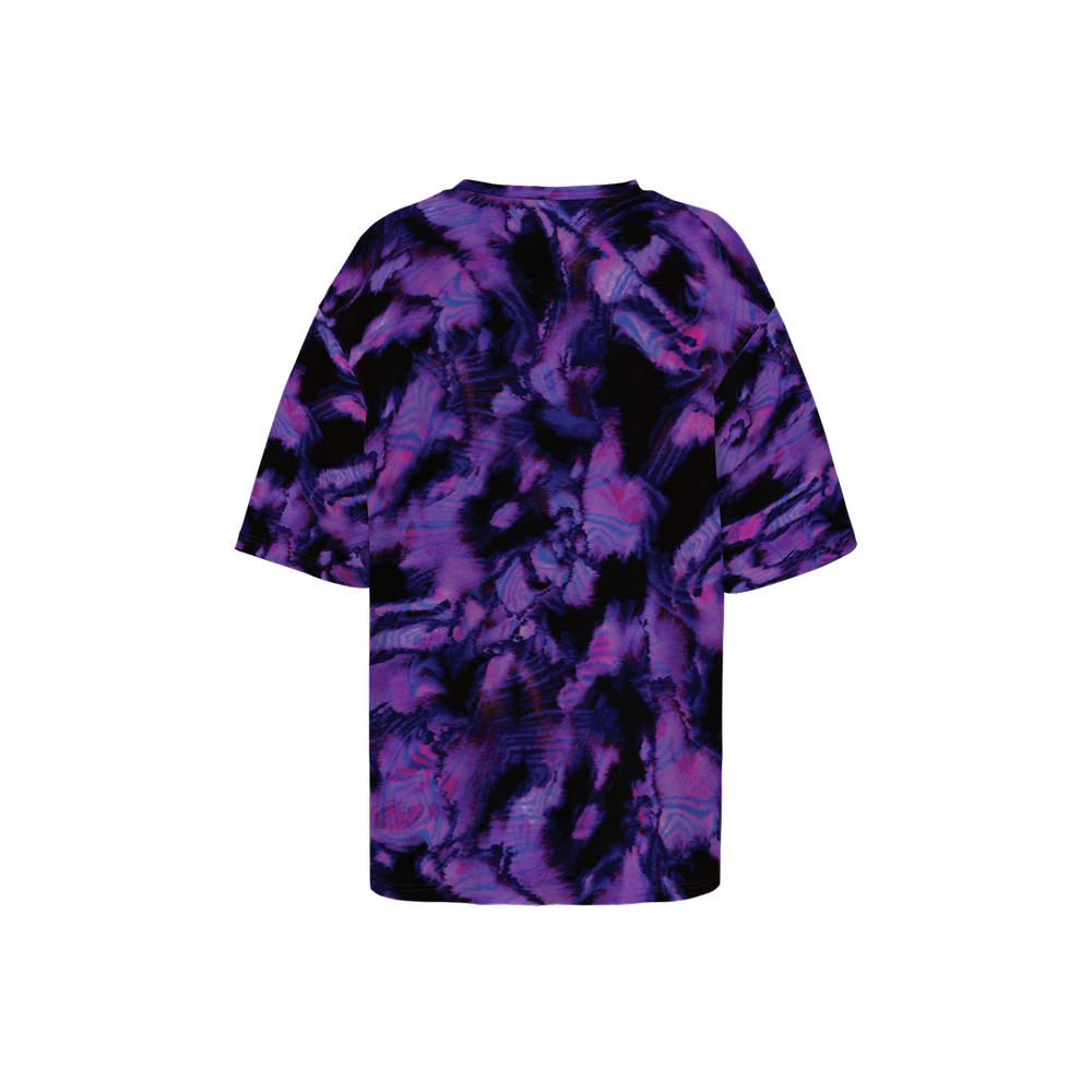 Raices Purple Women’s Oversized Short-Sleeve T-Shirt